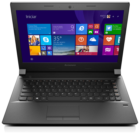Notebook Lenovo B40-70 80F30017BR 14in Core i3-4005U 4GB 500GB W8