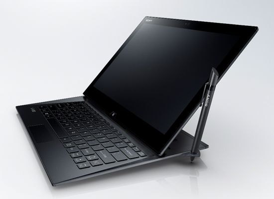 Ultrabook Sony SVD13217CBB Duo 13 Preto - Tela LED Touch 13